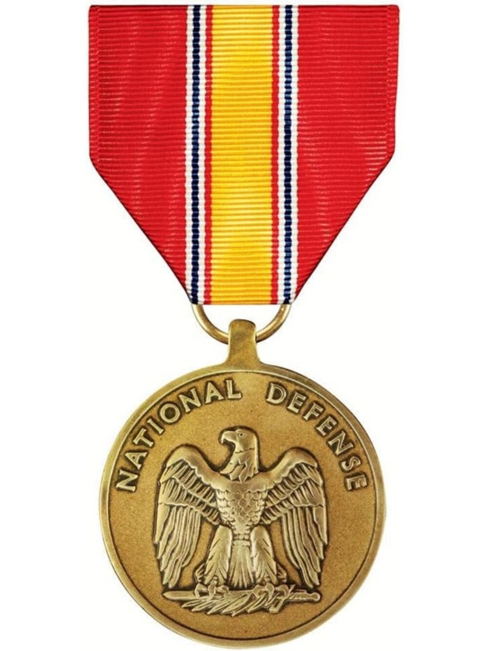 Full Size National Defense Service Medal - Military Award, Collectible Honor
